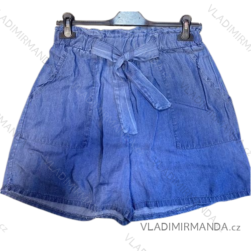 Kraťasy šortky letné dámske (S/M ONE SIZE) TALIANSKA MÓDA IMM24M1836