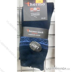 Ponožky teplé thermo extra mäkký lem pánske (39-46) VIRGIN DH-955
