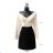 Crop top elegantný dlhý rukáv dámsky (38/40 ONE SIZE) TALIANSKA MÓDA IMPES242680 oranžová 