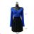 Crop top elegantný dlhý rukáv dámsky (38/40 ONE SIZE) TALIANSKA MÓDA IMPES242680 oranžová 