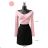 Crop top elegantný dlhý rukáv dámsky (38/40 ONE SIZE) TALIANSKA MÓDA IMPES242680 oranžová 