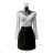 Crop top elegantný dlhý rukáv dámsky (38/40 ONE SIZE) TALIANSKA MÓDA IMPES242680 oranžová 