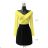 Crop top elegantný dlhý rukáv dámsky (38/40 ONE SIZE) TALIANSKA MÓDA IMPES242680 oranžová 