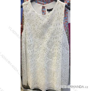 šaty krajkové boho madeira bez rukávu dámske (S/M ONE SIZE) TALIANSKA MóDA IMM24M9679