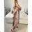 Šaty letné indické krátky rukáv dámske (S/M/L ONE SIZE) INDICKÁ MÓDA IMM24MAVIVA