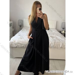 Šaty košeľové krátky rukáv dámske (S/M/L ONE SIZE) TALIANSKA MÓDA IMWCA24345