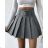 Sukňa krátka s opaskom dámska (S/M/L ONE SIZE) TALIANSKA MÓDA IMWAD24161