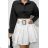 Sukňa krátka s opaskom dámska (S/M/L ONE SIZE) TALIANSKA MÓDA IMWAD24161