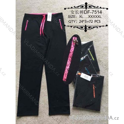 Tepláky nadrozmerné dámske (xl-5XL) N-FEELDF-8513