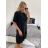 Šaty košeľové 3/4 dlhý rukáv dámske (S/M/L ONE SIZE) TALIANSKA MóDA IM724030