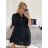Šaty košeľové 3/4 dlhý rukáv dámske (S/M/L ONE SIZE) TALIANSKA MóDA IM724031