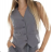 Sako vesta bez rukávov dámske (S/M ONE SIZE) TALIANSKA MÓDA IMPDY25LS201205