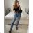 Rifle jeans dlhé dámske (XS-XL) LAULIA LAU24T093-9/DU S modrá