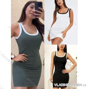 Šaty krátke letné na ramienka dámske (S/M/L ONE SIZE) TALIANSKA MÓDA IMM24M55577