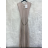 Šaty dlhé elegantné skladané bez rukávov dámske (S/M ONE SIZE) TALIANSKA MÓDA IMPMD243558A