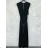 Šaty dlhé elegantné skladané bez rukávov dámske (S/M ONE SIZE) TALIANSKA MÓDA IMPMD243558A