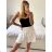 Kraťasy šortky oversize letné dámske nadrozmer (S/M/L ONE SIZE) TALIANSKA MODA IMD24225