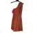 Šaty letné elegantné bez rukávov dámske (S/M ONE SIZE) TALIANSKA MÓDA IMPBB23S4263/4363