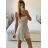 Šaty letní carmen mušelín dámské (S/M ONE SIZE) ITALSKÁ MÓDA IMWGS24068/DU -   čierna
 -   S / M