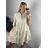 Šaty krajkové boho madeira krátky rukáv dámske (S/M/L ONE SIZE) TALIANSKA MÓDA IMWGS24056