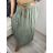 Sukňa dlhá s opaskom dámska (S/M/L ONE SIZE) TALIANSKA MóDA IM324121/DU -   tmavo modrá -   M / L
