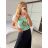 Tričko krátky rukáv dámske (S/M ONE SIZE) TALIANSKA MÓDA IMM24M5256/DR -   biela -   S / M