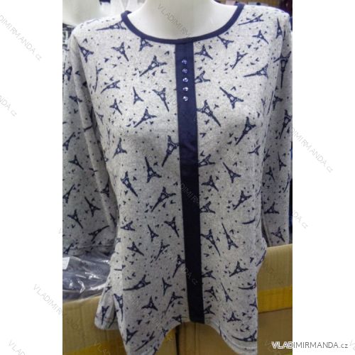 Tričko 3/4 rukáv dámske (l-4XL) CLASSIC K345
