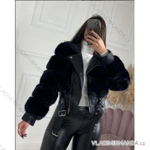 Bunda teplá s opaskom dlhý rukáv dámska (S/M/L ONE SIZE) TALIANSKA MÓDA IMM24M8180