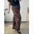 Nohavice letné dlhé dámske nadrozmer (54/56 ONE SIZE) TALIANSKA MÓDA IMWEC24WILD