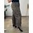 Nohavice letné dlhé dámske nadrozmer (54/56 ONE SIZE) TALIANSKA MÓDA IMWEC24WILD