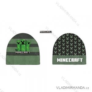 Čiapka zimná minecraft detská chlapčenská (54-56cm) SETINO MNC-68351