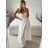 Šaty dlhé letné na ramienka dámske (S/M ONE SIZE) TALIANSKA MÓDA IMM24M33330