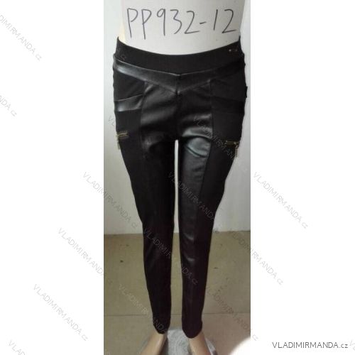 Legíny koženkové dámske (m / l-xl / 2xl-3XL / 4XL) ELEVEK PP932-12
