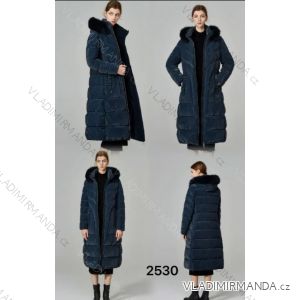 Bunda/Kabát zimná dámska (S-2XL) POLSKÁ MÓDA IMHFL242530