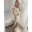 Šaty dlhé spoločenské carmen dámske (S/M/L ONE SIZE) TALIANSKA MÓDA IM324302