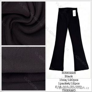 Legíny zvonové dlhé zateplené dámske (S/M-XL/2XL) MIEGO MIE24H390228
