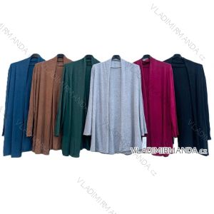 Cardigan teplý dlhý rukáv dámsky nadrozmer (48/50/52 ONE SIZE) TALIANSKA MÓDA IMD24388