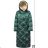 Bunda dlouhá s kapucňou dámska (S-2XL ONE SIZE) TALIANSKA MÓDA IMPNF242556 _vypište do poznámky XL