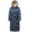 Bunda dlouhá s kapucňou dámska (S-2XL ONE SIZE) TALIANSKA MÓDA IMPNF242556 _vypište do poznámky XL