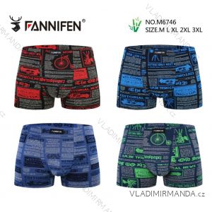 Boxerky bavlnené pánske (M-3XL) PESAIL PES24M6746