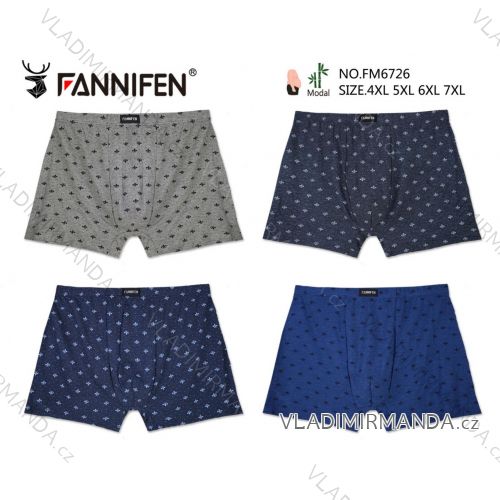 Boxerky bavlnené pánske (4XL-7XL) PESAIL PES24FM6726