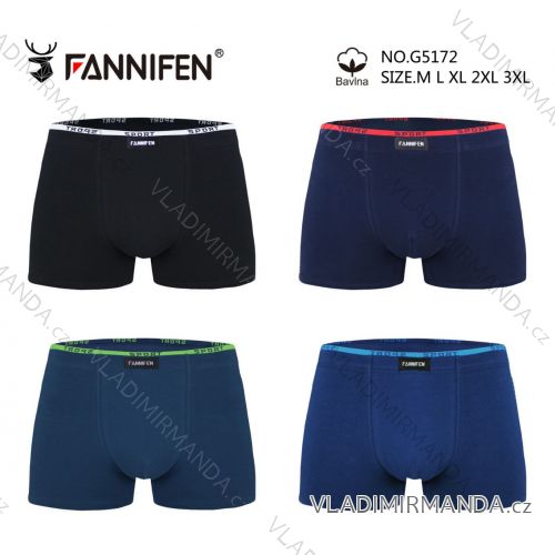 Boxerky bavlnené pánske (M-3XL) PESAIL PES24G5172