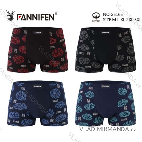 Boxerky bavlnené pánske (M-3XL) PESAIL PES24G5165