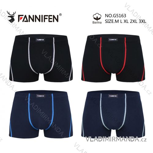 Boxerky bavlnené pánske (M-3XL) PESAIL PES24G5163