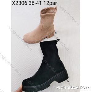 Topánky členkové zimné dámske (36-41) FSHOES OBUV OBF24X2306