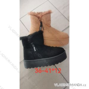 Topánky členková zimná dámska (36-41) TSHOES OBT24008