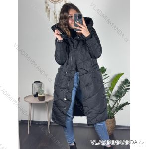 Kabát zimní s kapucí dámská LHD fashion (S-2XL) LHD-2M-033-1/DR