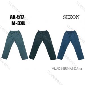 Nohavice softshellové zateplené flaušom pánske (M-3XL) KUGO SEZ24AK-517