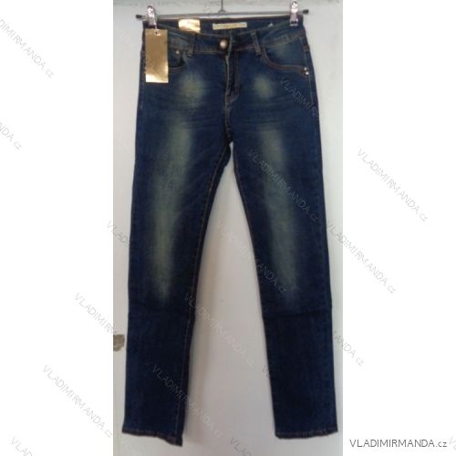 Rifle jeans dámske (34-46) SMILING JEANS H007