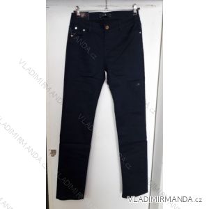 Nohavice plátené jarnej dámskej (34-44) SMILING JEANS N514-3
